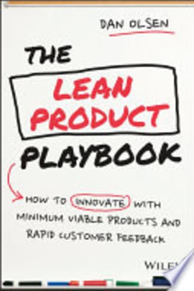 The Lean Product Playbook by Dan Olsen — book cover