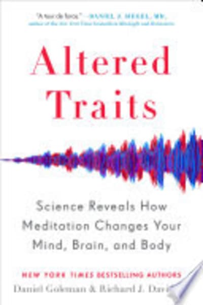 Altered Traits by Daniel Goleman — book cover