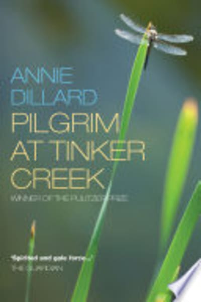 Pilgrim at Tinker Creek by Annie Dillard — book cover