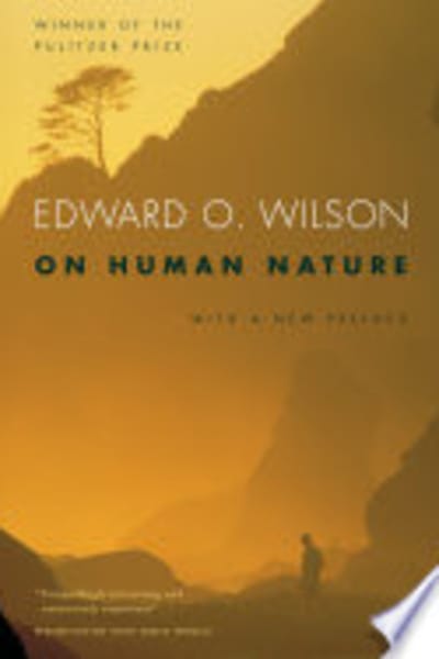 On Human Nature by Edward O. Wilson — book cover