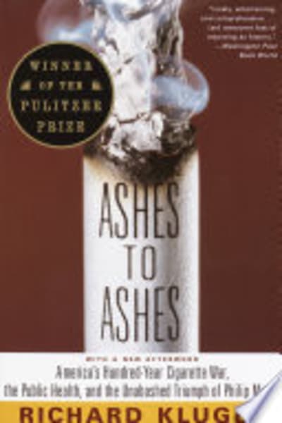 Ashes to Ashes by Richard Kluger — book cover