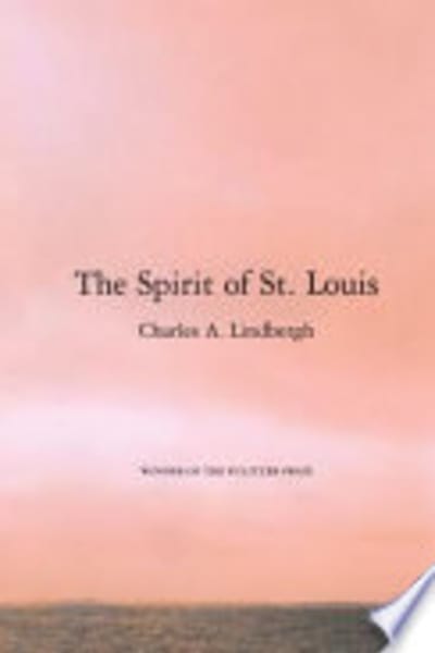 The Spirit of St. Louis by Charles A. Lindbergh — book cover