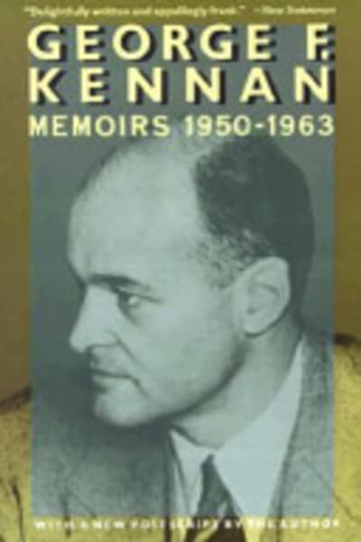 Memoirs by George F. Kennan — book cover