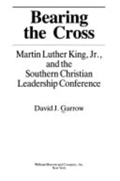 Bearing The Cross by David J. Garrow — book cover