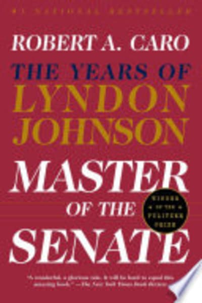 Master of the Senate by Robert Caro — book cover