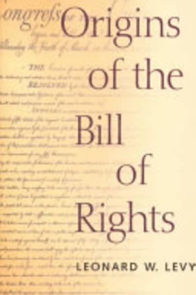 Origins of the Fifth Amendment by Leonard W. Levy — book cover