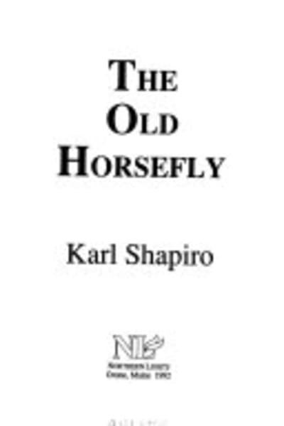 V-Letter and Other Poems by Karl Shapiro — book cover