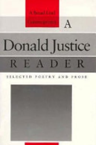 Selected Poems by Donald Justice — book cover
