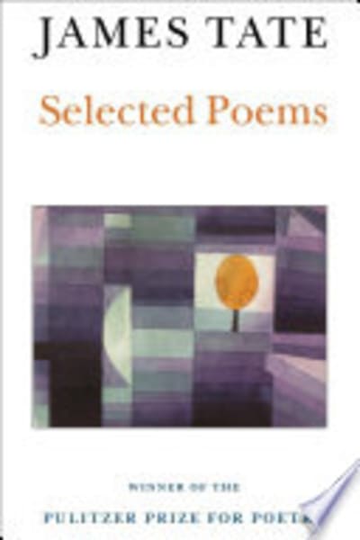 Selected Poems by James Tate — book cover