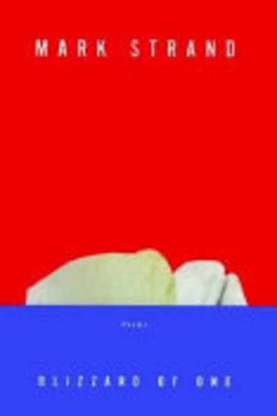 Blizzard of One by Mark Strand — book cover