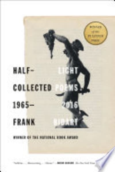 Half-light: Collected Poems 1965–2016 by Frank Bidart — book cover