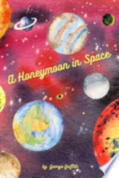A Honeymoon in Space by George Chetwynd Griffith — book cover