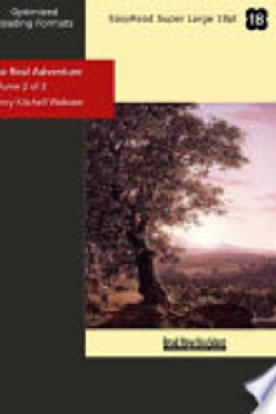The Real Adventure by Henry Kitchell Webster — book cover