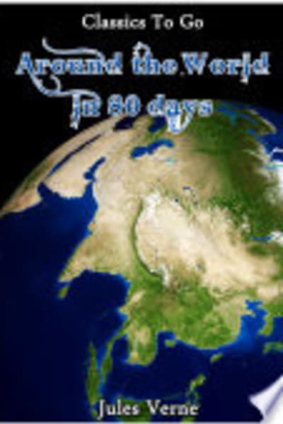 Around the World in Eighty Days by Jules Verne — book cover