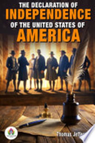 The Declaration of Independence of the United States of America by Thomas Jefferson — book cover