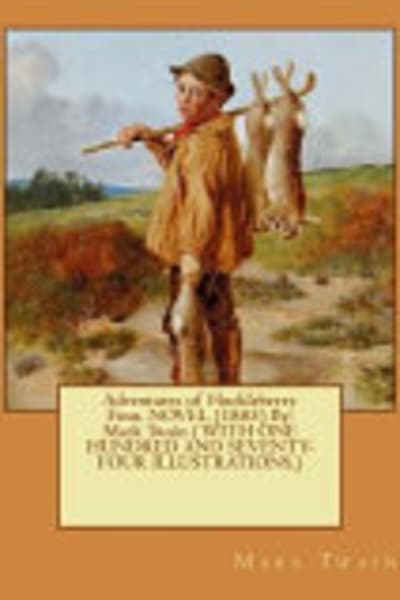Adventures of Huckleberry Finn by Mark Twain — book cover