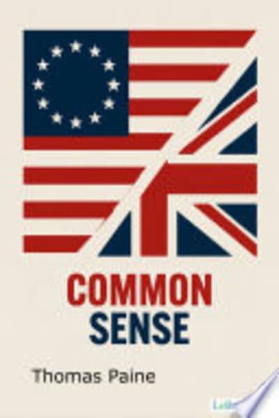 Common Sense by Thomas Paine — book cover