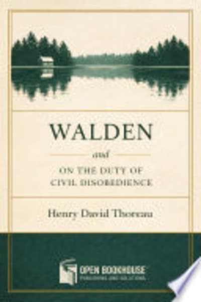 Walden, and On The Duty Of Civil Disobedience by Henry David Thoreau — book cover