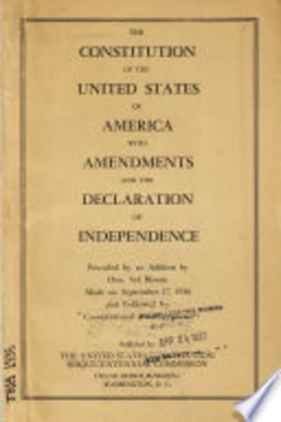 The United States Constitution by United States — book cover