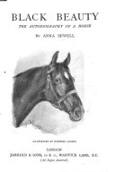 Black Beauty by Anna Sewell — book cover
