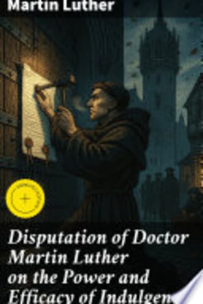Disputation of Doctor Martin Luther on the Power and Efficacy of Indulgences by Martin Luther — book cover