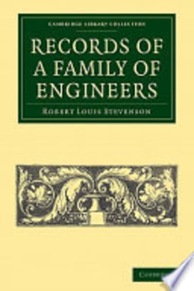 Records of a Family of Engineers by Robert Louis Stevenson — book cover