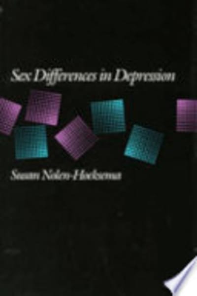 Sex Differences in Depression by Susan Nolen-Hoeksema — book cover