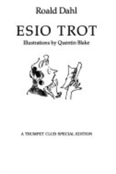 Esio Trot by Roald Dahl — book cover