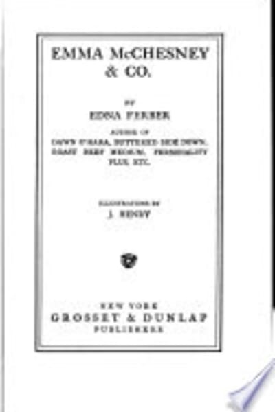 Emma McChesney and Co. by Edna Ferber — book cover