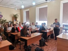 И.о. заведующего кафедрой Информатики и математики провел профориентационные встречи с обучающимися 11 классов школ г. Гуково № 6 и № 11