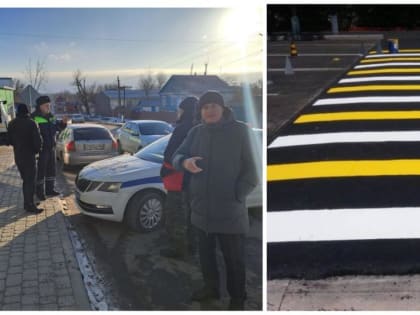 В станице Мелиховской установят новый пешеходный переход