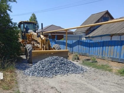 В Управление жилищно-коммунального и дорожного хозяйства администрации Азовского района обратились жители села Кулешовка о необходимости устранения ямочности участка автомобильной 