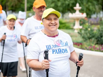 В Целине будут учить правильной «Скандинавской ходьбе»