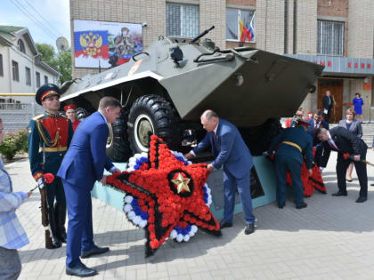 Памятник ветеранам боевых действий открыли в Ростовской области