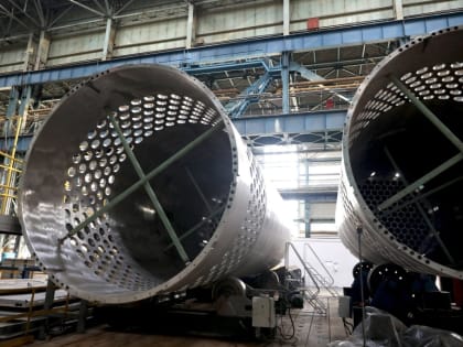 На Курскую АЭС-2 прибыли внутрикорпусные устройства реактора, изготовленные на Атоммаше