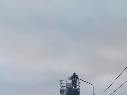 В Миллерово улучшается качество уличного освещения