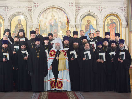 В Донской духовной семинарии состоялся Выпускной акт первого набора магистратуры