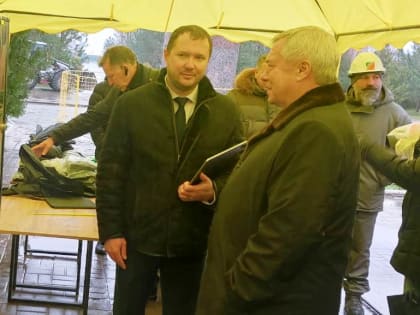 Сегодня губернатор Василий Голубев прибыл в Таганрог