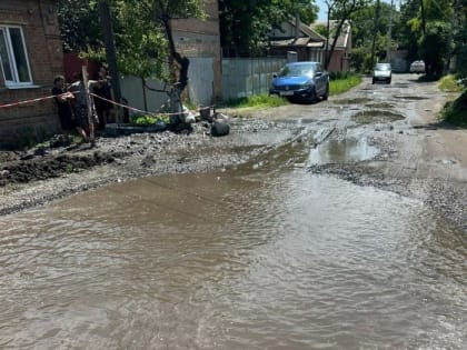 Дорогу на улице Подгорной приведут в порядок уже в июне