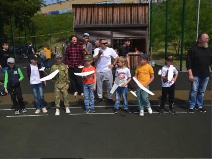 В парке Таганрога прошли соревнования по авиамодельному спорту