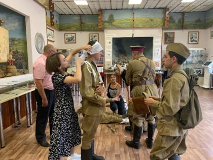Навыки оказания первой помощи и знания военных песен показали ребята из ММЦ в историческом квесте «Я помню. Я - горжусь!»