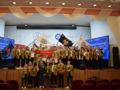 Бойцы стройотрядов  ВИТИ НИЯУ МИФИ подвели итоги трудового семестра