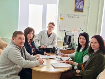 Совещание в ГБУ РО «ДГБ» в г.Новочеркасске