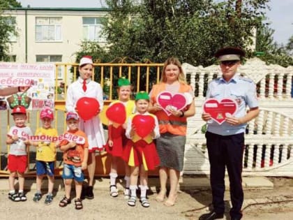 Социально-значимая акция «Безопасный пассажир» в МБДОУ «Детский сад «Тополек»