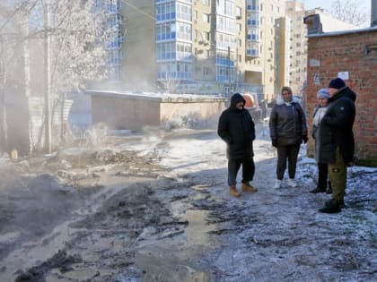 Авария на теплотрассе в Таганроге ликвидирована