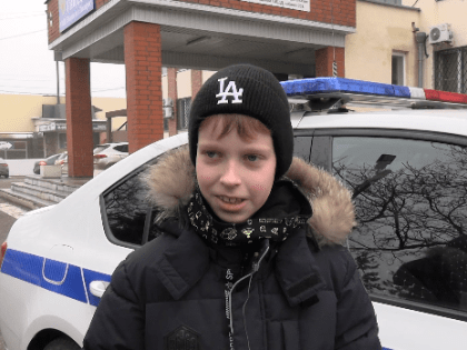 Мечту школьника Жени исполнили полицейские Таганрога