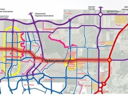 Голубев поручил до 20 июня сдать проект планировки Орбитальной-2 в Ростове