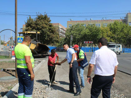 Обновление дорожной инфраструктуры в Аксае