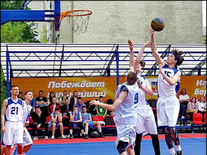 Всероссийский турнир по баскетболу 3х 3 в Волгодонске