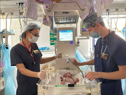 Врачи перинатального центра Ростова рассказали о грустной судьбе малышки с пороком сердца